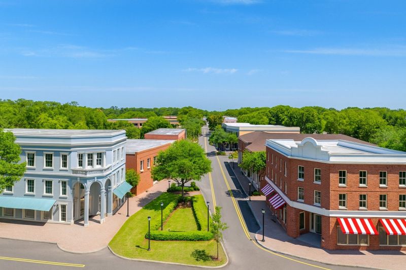 Construction Site in Spring