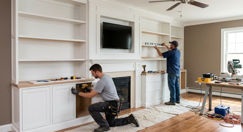 Builtin Cabinets Installation in Annapolis, MD