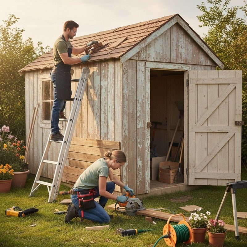 Shed Repair in Kansas City, KS