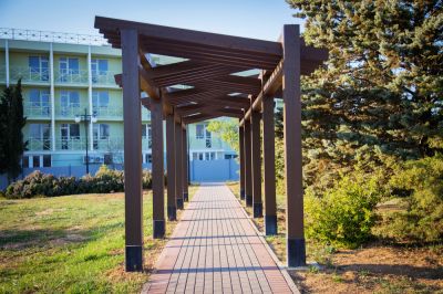 Pergola Installation - Building Westcliffe, Colorado